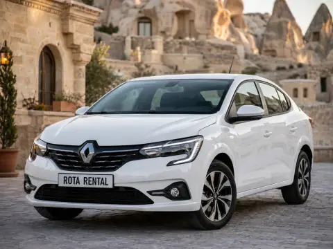 Renault Taliant White Automatic - Sedan car rental in Cappadocia